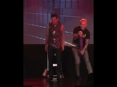 A Touchy Volunteer at the Mike Hammer Comedy and Magic Show