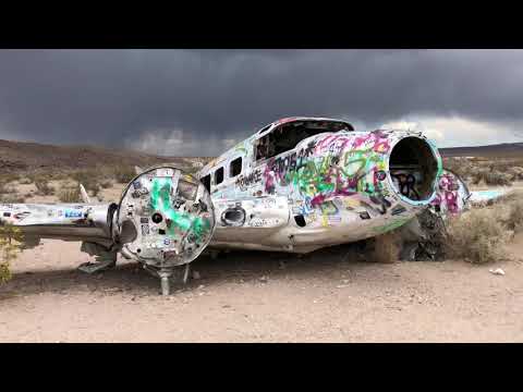 Crashed  Plane ,Angels Ladies Brothel ,Beatty Nevada