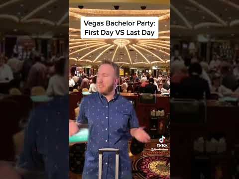 Every #Vegas bachelor party: first day vs last day #casino #gambling #sportsbetting