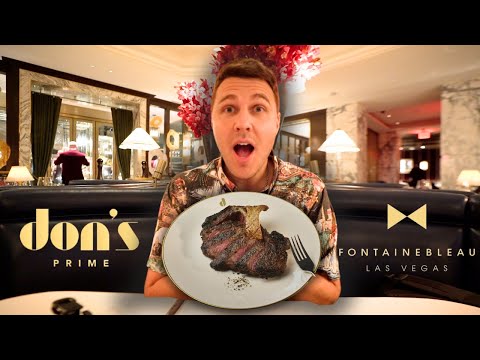 I Try Donβs Prime Steakhouse at Fontainebleau Las Vegas