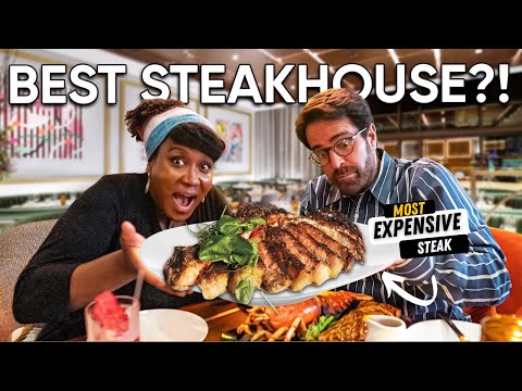 Is THIS the Best Steakhouse in Las Vegas 2022? (Carversteak at Resorts World)