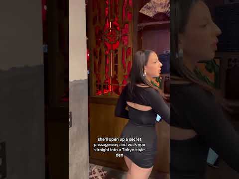 Las Vegas hidden Tokyo Japanese themed speakeasy Resorts World Casino Hotel bar gem Here Kitty Kitty