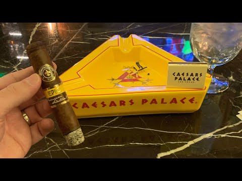 MonteCristo cigar bar lounge tour at Caesars palace Las Vegas #Cigar #CigarLounge￼￼