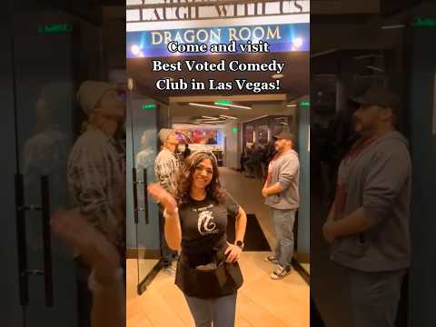 Start or end your night here at the Best Voted Comedy Club in Las Vegas🎉 #shorts #comedyclub #vegas