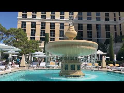 The Bellagio Las Vegas – Fountain at the Private Cypress Pool