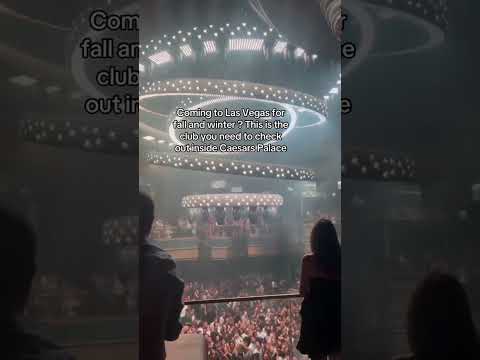 The club you need to check out inside Caesars Palace #omnianightclub #edm #vegas #thingstodoinvegas
