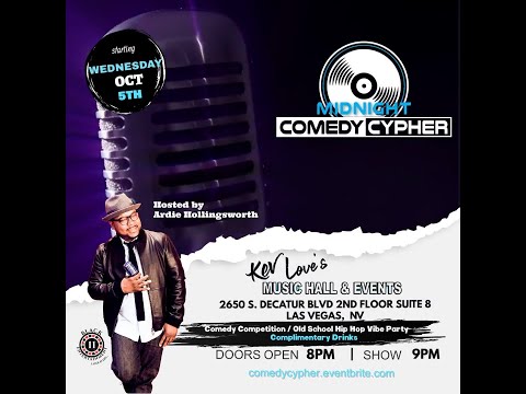 The Comedy Cypher – Las Vegas' best comedy show! Live Comedy & Old School Hip-Hop After Party