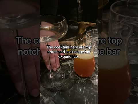 This Vegas speakeasy is a rare drinking experience! #drinktok #cocktail #speakeasybar #lasvegas