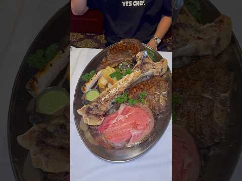 Trying the most famous steakhouse in Las Vegas Pt.2 πGolden Steer #vegas #steakhouse