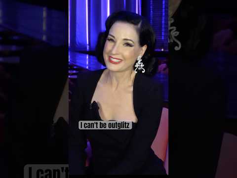 We talk with #burlesque star #ditavonteese & go backstage at Voltaire #lasvegas #venetianlasvegas