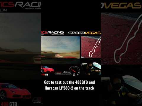 Best place to have some car fun in Las Vegas #exotic #supercars #lamborghini #ferrari #track #race