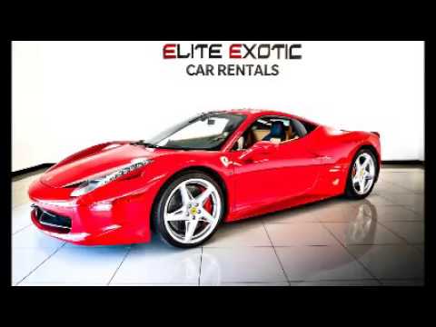 Elite Exotic Car Rental – Rent a Ferrari Las Vegas