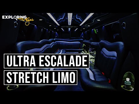 👉 Luxury Super Stretch Cadillac Escalade Limo Las Vegas from Exploring Las Vegas