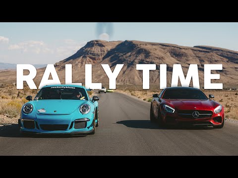 Filming an Exotic Car Rally in VEGAS | BTS