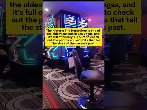 Horseshoe CASINO Hidden Secrets! 🗝️#subscribe #shortsvideo #shorts #lasvegas #viralvideo #Trending