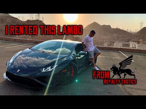 I RENTED a LAMBORGHINI Huracan from ROYALTY EXOTICS Cars on my trip to Las Vegas