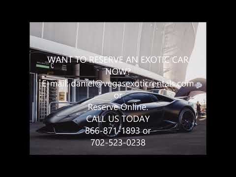 Las Vegas Exotic Car Rentals | 702-523-0238 | Las Vegas Exotic Car Rental