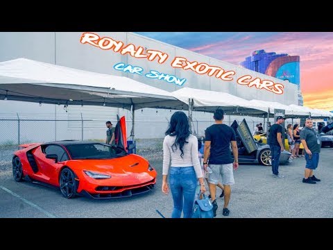 Las Vegas Supercar Show ! Royalty Exotic Car's STYLE !