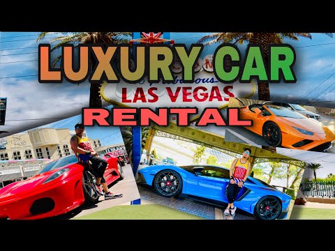 LUXURY CAR RENTAL IN LAS VEGAS | Travel Vlog | By: ZIN JOEL