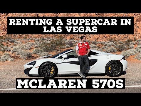 RENTING A SUPERCAR IN LAS VEGAS- PART 1: MCLAREN 570S- Hoover dam, and the valley of fire!