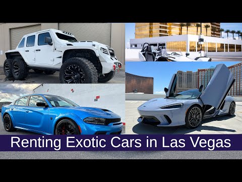 Renting Exotic Cars or Slingshots in Las Vegas