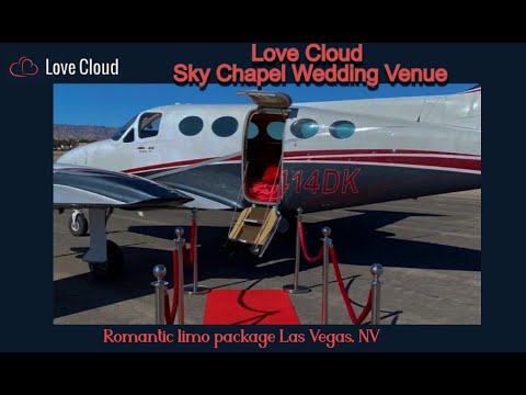Romantic limo package Las Vegas, NV – Love Cloud Sky Chapel Wedding Venue