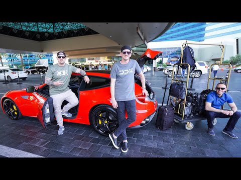 WE RENTED A CHEAP LAS VEGAS FERRARI RENTAL CAR  *Only $499*