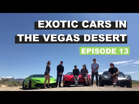 WE RENTED SUPERCARS IN VEGAS | The Lost Ones Travel Vlog