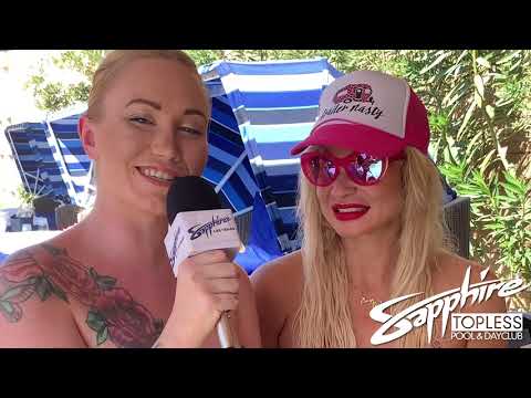 It’s the Sapphire Topless Pool Weekend 18 Recap! // HardNox // Dani Elizabeth and CJ Sparxx!