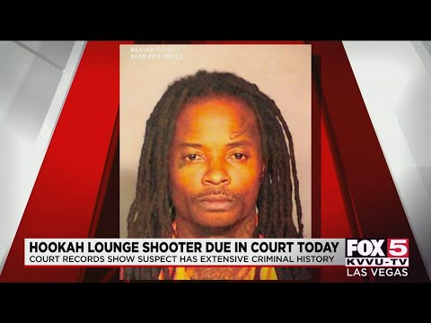 Suspect in shooting of 14 people at Las Vegas hookah lounge in court Thursday