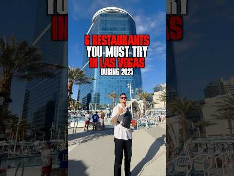 6 Restaurants You Must Try in Las Vegas During 2025 #Vegas #LasVegas