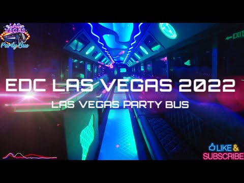 Book the best Party Bus in Las Vegas for EDC Las Vegas 2022.