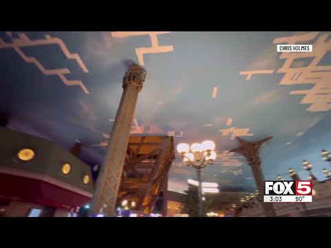 Ceiling collapse at Paris Las Vegas Hotel and Casino