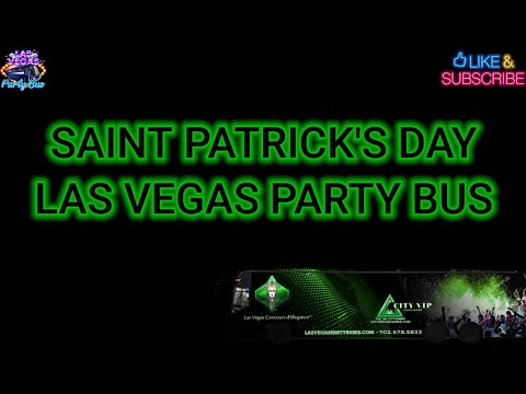 Enjoy Saint Patrick's Day in Las Vegas with Las Vegas Party Bus.