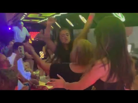 Everybody loves to dance on The Original Las Vegas Party Bus.