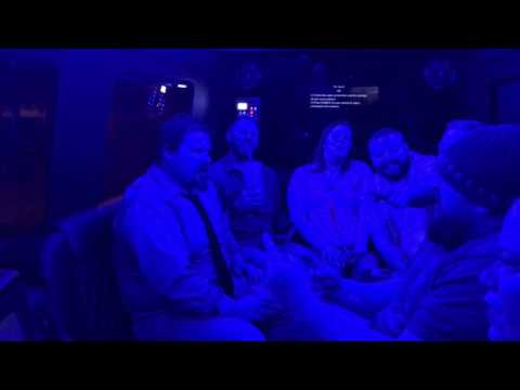 Las Vegas party bus 2017 Andrew and Tabs wedding