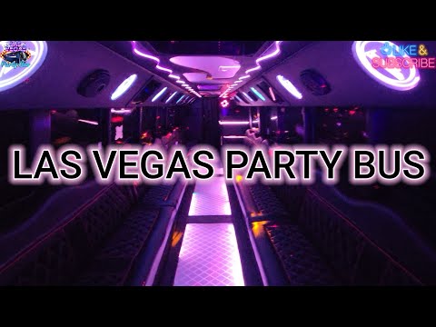 Party on the biggest and baddest Party Bus in Las Vegas with DJ & Bartender