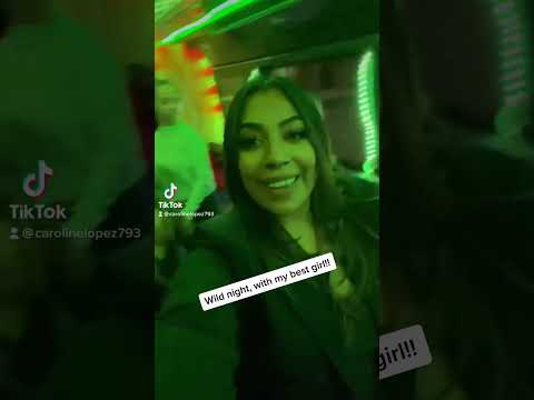 Wild night in Las Vegas! Party bus gone wild 😝