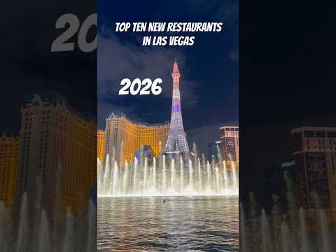 Best of the NEW Vegas restaurants 2026