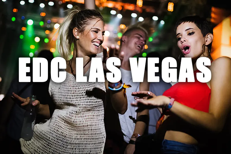 EDC festival in Las Vegas