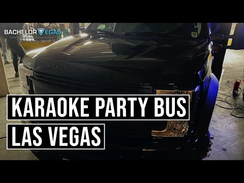 🎵 Karaoke Party Bus Las Vegas from Bachelor Vegas