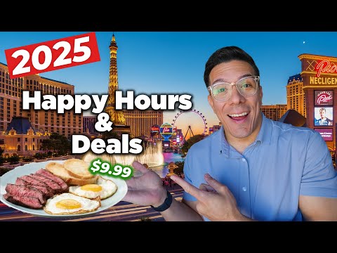 Finding the Best Deals and Happy Hours in Las Vegas RIGHT NOW 🔥