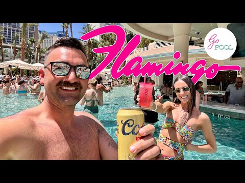 Flamingo GO Pool Las Vegas (Brand NEW VIP Pool Party)