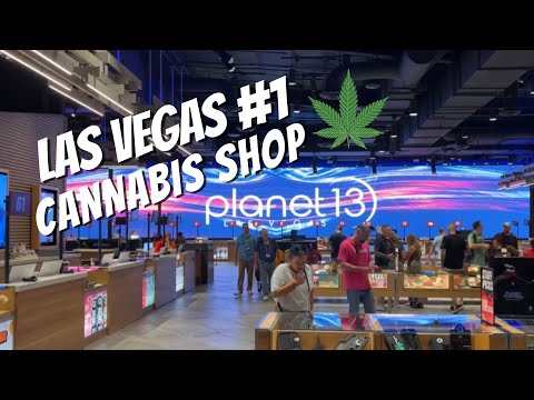 Las Vegas #1 Cannabis Shop – Planet 13 Vegas Dispensary | Walking Planet 13 Vegas Dispensary Tour