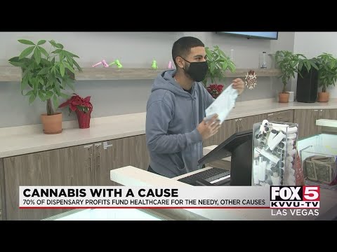 Las Vegas dispensary founded with mission, proceeds fund healthcare for the needy