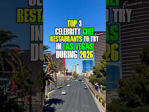 My Top 3 Celebrity Chef Restaurants To Try in Las Vegas During 2026 #LasVegas #Vegas