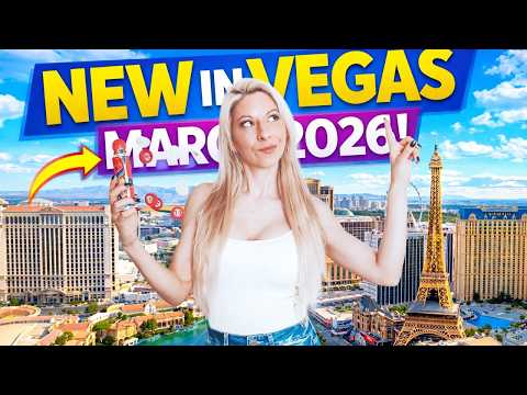 NEW in Las Vegas March 2026 – New Openings, Restaurants Eats, Retro Fun,