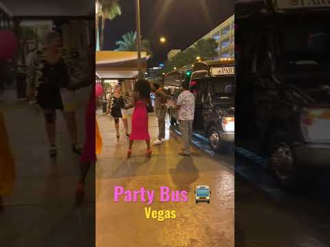Party Bus Las Vegas Golden Nugget #vegas #partybus #birthday