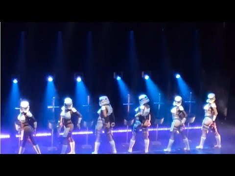 The Empire Strips Back Sexy Star Wars Burlesque Show Beautiful Women Dancing in Bikinis
