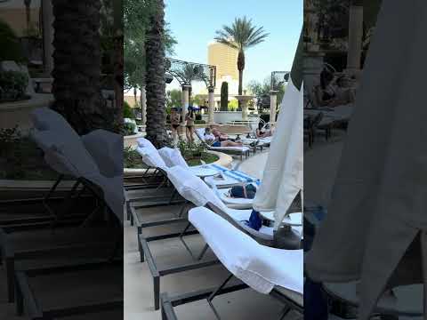 Venetian Las Vegas Palazzo Pools ASMR Walk to Adults Only Pool Early Friday Morning August 2025